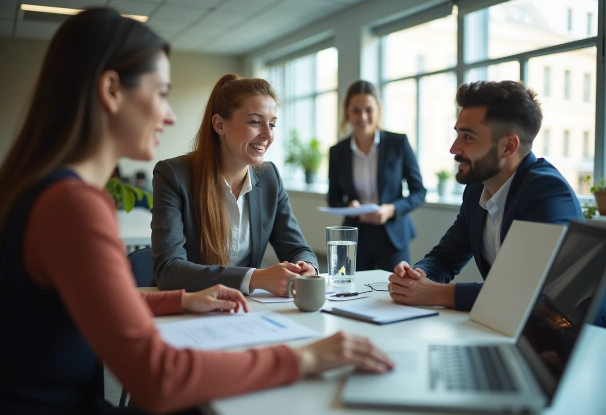 Customer service training session