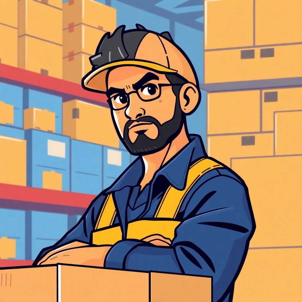High-paying warehouse job