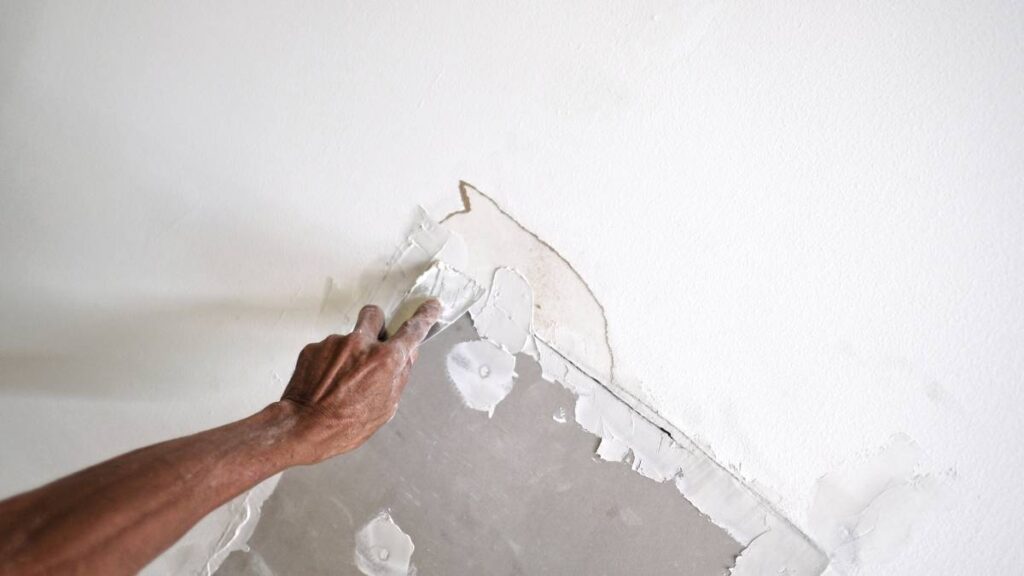 Quick Patch for Small Drywall Holes